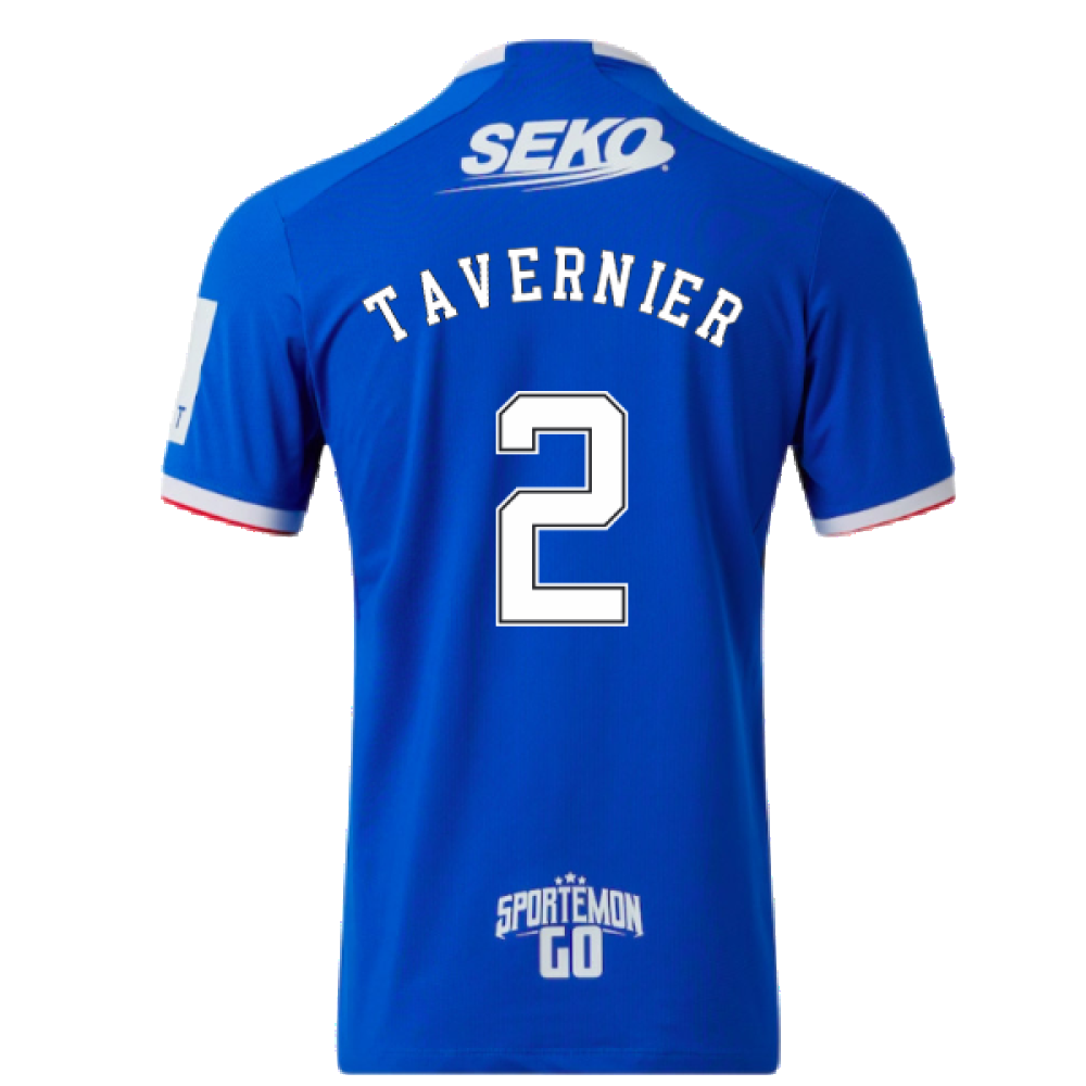 Rangers 2022-23 Home Shirt (XXL) (Mint) (TAVERNIER 2)_1