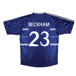 Real Madrid 1998-99 Away Shirt (L) (Very Good) (Beckham 23)_1