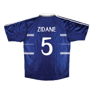 Real Madrid 1998-99 Away Shirt (L) (Very Good) (Zidane 5)_1