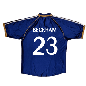 Real Madrid 1998-99 Third Shirt (S) (Very Good) (Beckham 23)_1