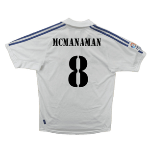 Real Madrid 2001-02 Home Shirt (Very Good) (McManaman 8)_1