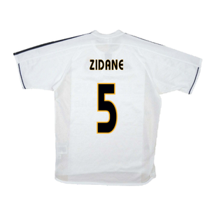 Real Madrid 2003-04 Home Shirt (XL) (Good) (Zidane 5)_1