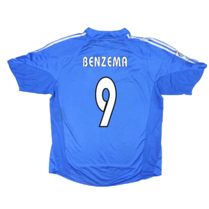 Real Madrid 2004-05 Third Shirt (L) (Excellent) (BENZEMA 9)_1