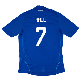 Real Madrid 2008-09 Away Shirt (XL) (Very Good) (Raul 7)_1