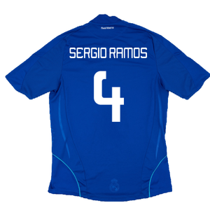 Real Madrid 2008-09 Away Shirt (XL) (Very Good) (Sergio Ramos 4)_1