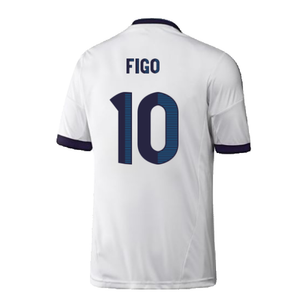 Real Madrid 2012-13 Home Shirt (XL) (Very Good) (Figo 10)_1