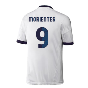 Real Madrid 2012-13 Home Shirt (XL) (Very Good) (Morientes 9)_1