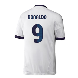 Real Madrid 2012-13 Home Shirt (XL) (Very Good) (Ronaldo 9)_1