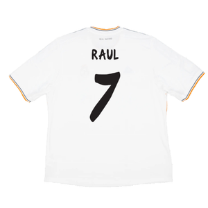 Real Madrid 2013-14 Home (M) (Very Good) (RAUL 7)_1