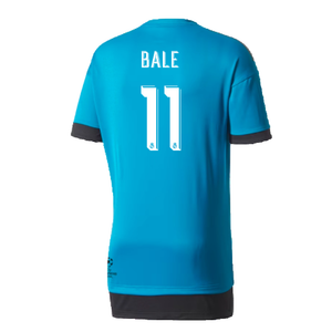 Real Madrid 2017-18 Adidas Champions League Training Shirt (2XL) (Bale 11) (Excellent)_1