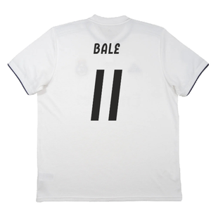 Real Madrid 2018-19 Home Shirt (S) (Very Good) (Bale 11)_2