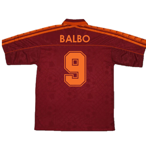 Roma 1995-96 Home Shirt (Good) (Balbo 9)_1