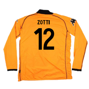 Roma 2002-03 Goalkeeper Long Sleeve Shirt (L) (Excellent) (Zotti 12)_1