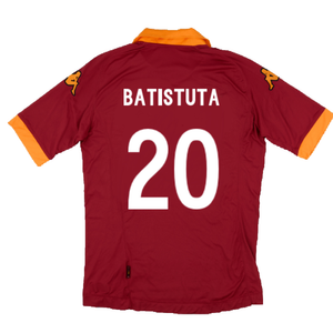 Roma 2012-13 Home Shirt (MB) (Batistuta 20) (Very Good)_1