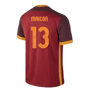 Roma 2015-16 Home Shirt (S) (Very Good) (Maicon 13)_1