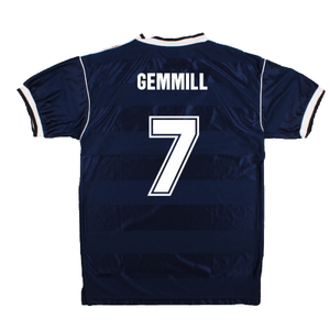 Scotland 1986-88 Score Draw Retro Home Shirt (M) (GEMMILL 7) (Excellent)_1