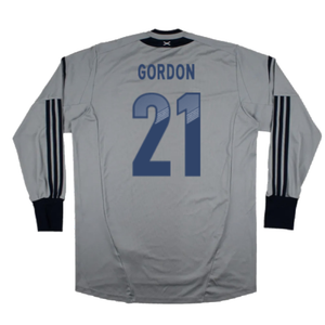 Scotland 2012-13 Long Sleeve Goalkeeper Home Shirt (XXL) (Good) (Gordon 21)_1