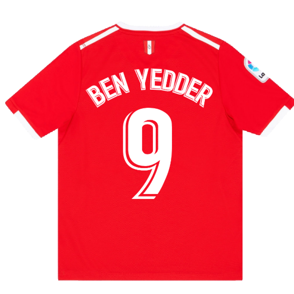Sevilla 2017-18 Away Shirt ((Excellent) L) (BEN YEDDER 9)_2