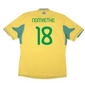 South Africa 2010-11 Home Shirt (XL) (Excellent) (Nomvethe 18)_1