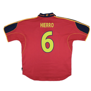 Spain 2000-01 Home Shirt (Mint) (Hierro 6)_1