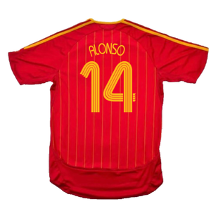 Spain 2005-07 Home (Excellent) (Alonso 14)_1