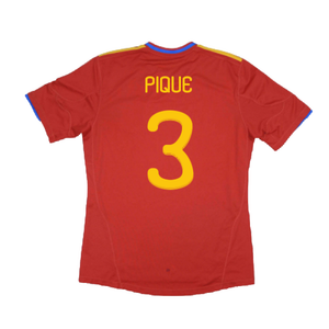 Spain 2010-11 Home Shirt (XL) (Excellent) (Pique 3)_1