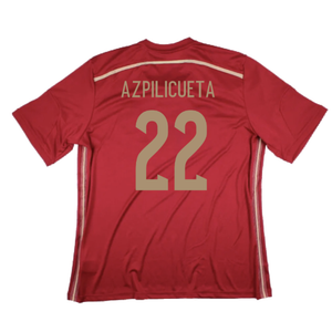 Spain 2014-15 Home Shirt (XS) (Excellent) (Azpilicueta 22)_1