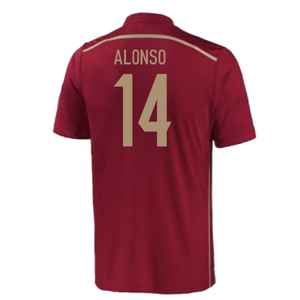 Spain 2015-16 Home Shirt (2-3y) (Mint) (Alonso 14)_1