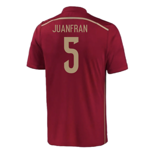 Spain 2015-16 Home Shirt (Excellent) (Juanfran 5)_1