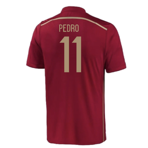 Spain 2015-16 Home Shirt (2-3y) (Mint) (Pedro 11)_1