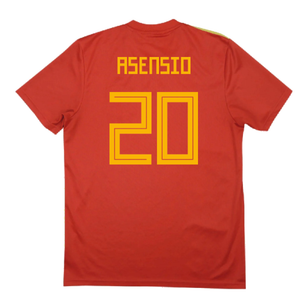 Spain 2018-20 Home Shirt (2XL) (Asensio 20) (Good)_1