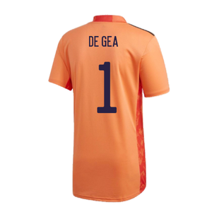 Spain 2020-21 Home Goalkeeper Shirt (L) (BNWT) (De Gea 1)_1