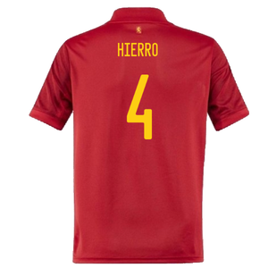 Spain 2020-21 Home Shirt (S) (Good) (HIERRO 4)_1