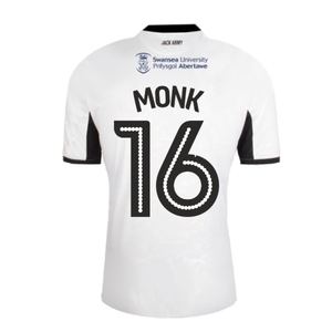 Swansea City 2019-20 Home Shirt ((Good) M) (Monk 16)_2