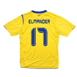 Sweden 2006-07 Home Shirt (XL) (Excellent) (Elmander 17)_1