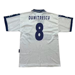 Tottenham 1995-97 Home Shirt (S) (Very Good) (Dumitrescu 8)_1