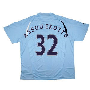 Tottenham Hotspur 2010-11 Away Shirt (Sponsorless) (2xL) (Assou Ekotto 32) (Excellent)_1