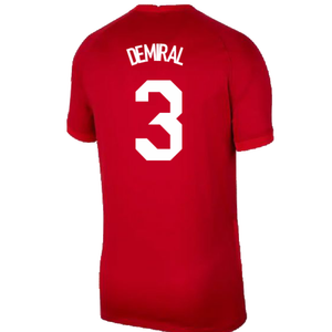 Turkey 2020-21 Away Shirt (M) (DEMIRAL 3) (Good)_1