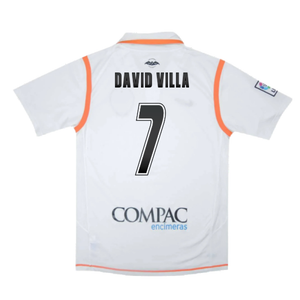 Valencia 2007-08 Home Shirt (XL) (Excellent) (David Villa 7)_1