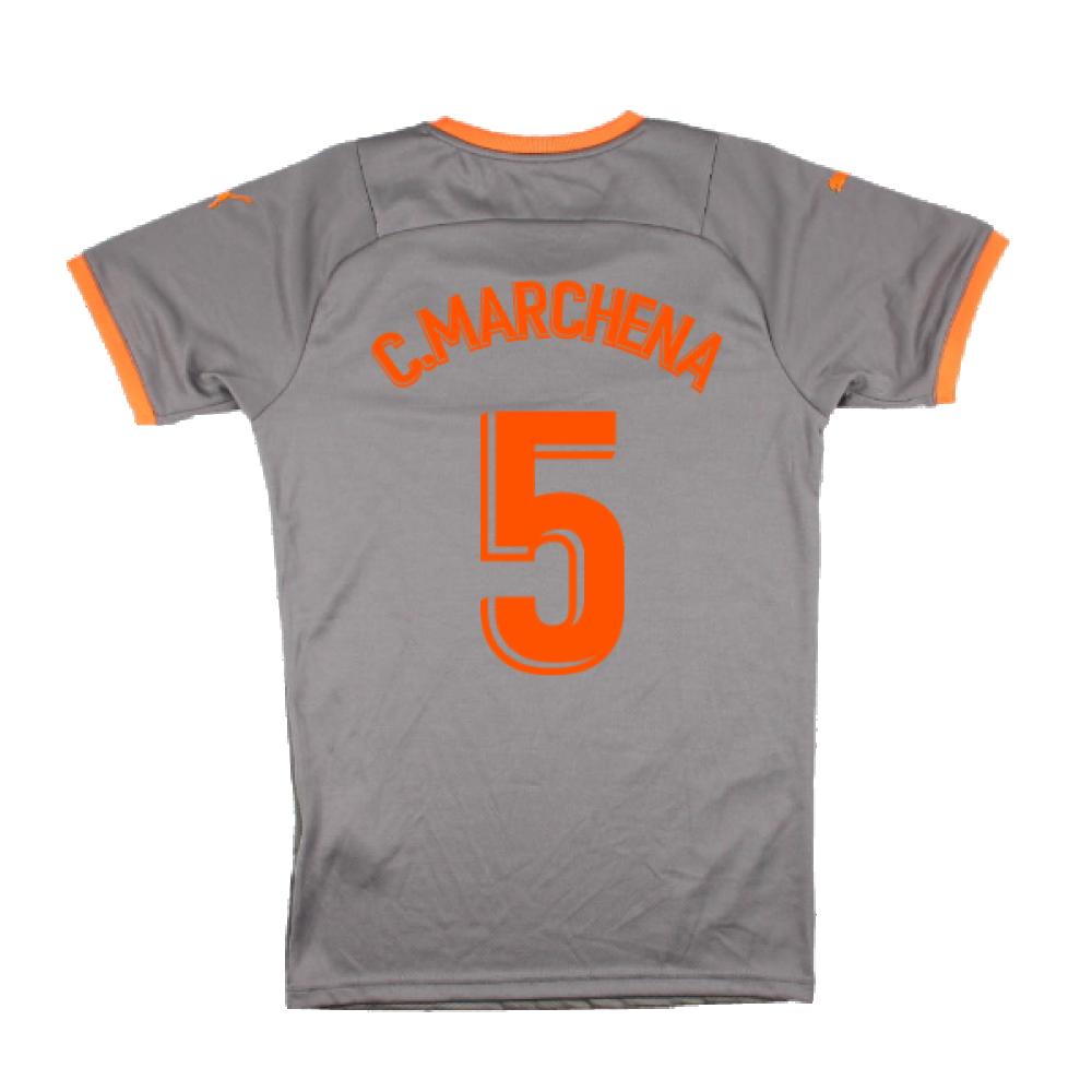 Valencia 2021-22 Fourth Shirt (M) (Mint) (C.MARCHENA 5)_1