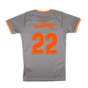 Valencia 2021-22 Fourth Shirt (XL) (Mint) (M.GOMEZ 22)_1