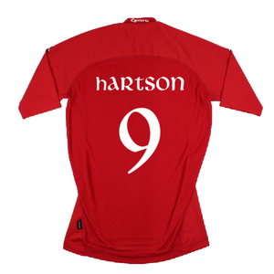 Wales 2004-05 Home Shirt (MEDIUM) (Excellent) (Hartson 9)_1