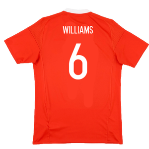 Wales 2016-2017 Home Shirt (M) (Excellent) (Williams 6)_1