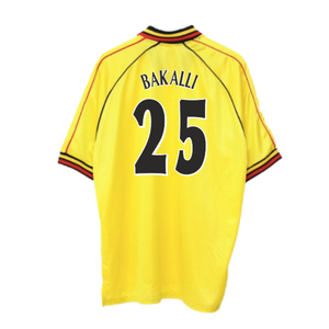 Watford 1999-01 Home Shirt (XXL) (Mint) (Bakalli 25)_1