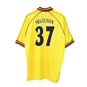 Watford 1999-01 Home Shirt (XXL) (Mint) (Helguson 37)_1