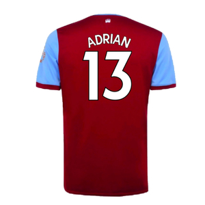 West Ham United 2019-20 Home Shirt (Excellent) (ADRIAN 13)_1