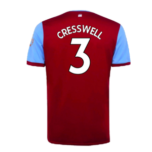 West Ham United 2019-20 Home Shirt (Excellent) (CRESSWELL 3)_1