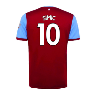 West Ham United 2019-20 Home Shirt (S) (Good) (Simic 10)_1