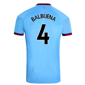 West Ham United 2020-21 Away Shirt (M) (BALBUENA 4) (Mint)_1