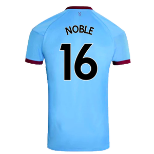 West Ham United 2020-21 Away Shirt (M) (NOBLE 16) (Mint)_1